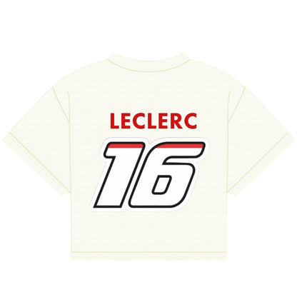 LECLERC HELMET 2025 SHIRT | OFF-WHITE