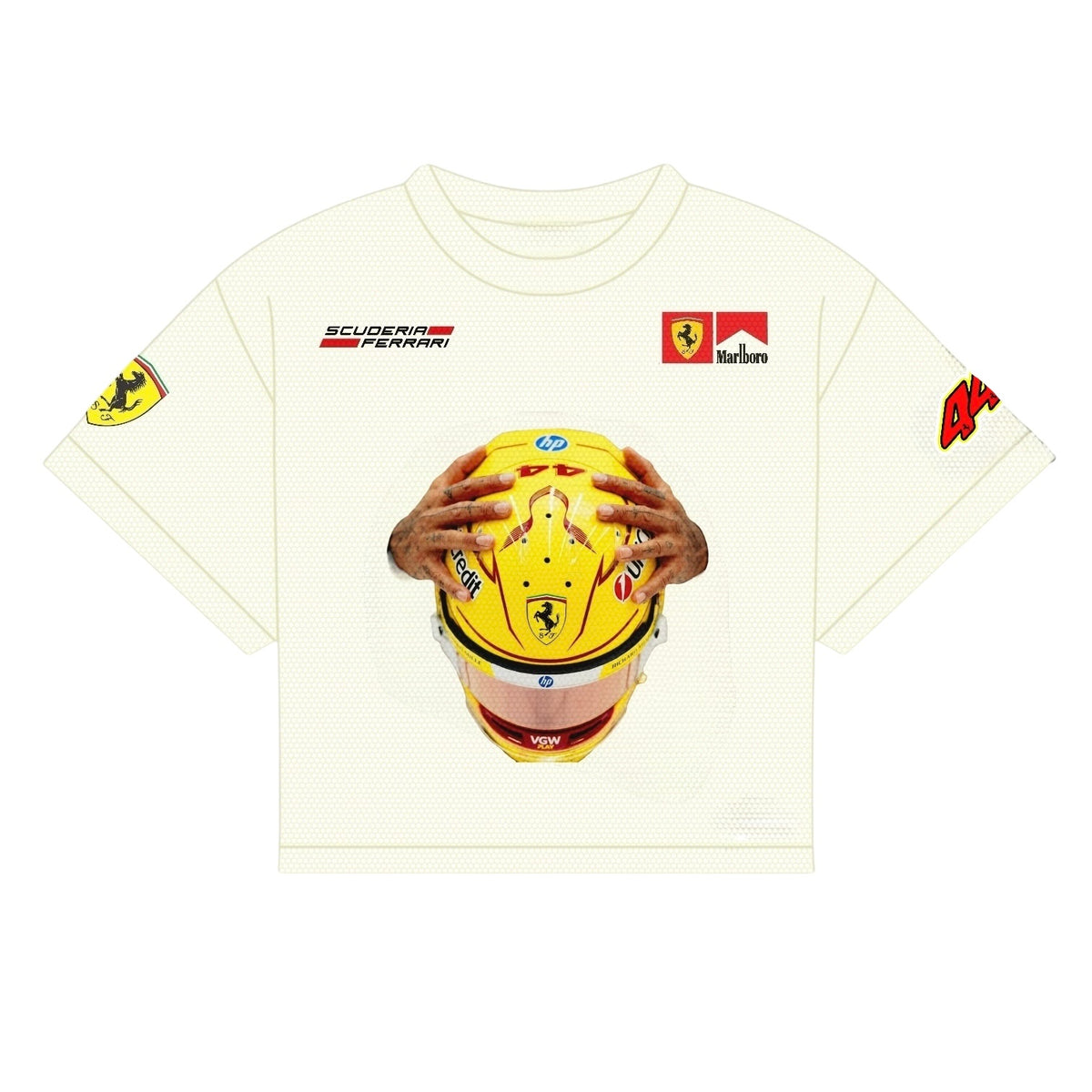HAMILTON HELMET 2025 SHIRT | OFF-WHITE