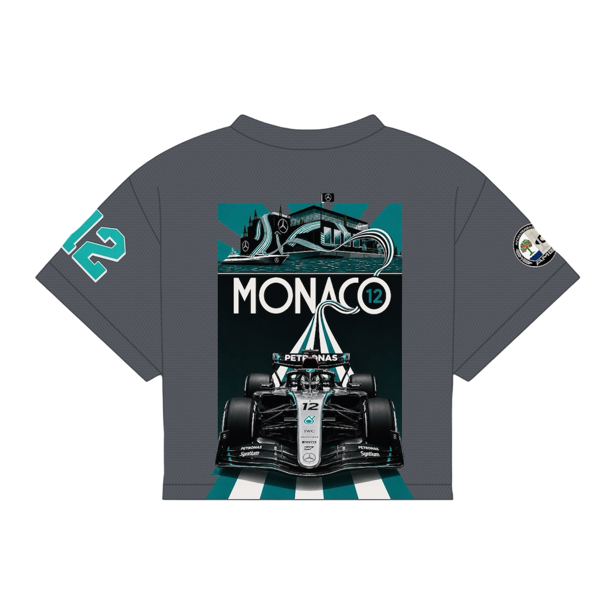 ANTONELLI HELMET MONACO ‘26 SHIRT | GRAY