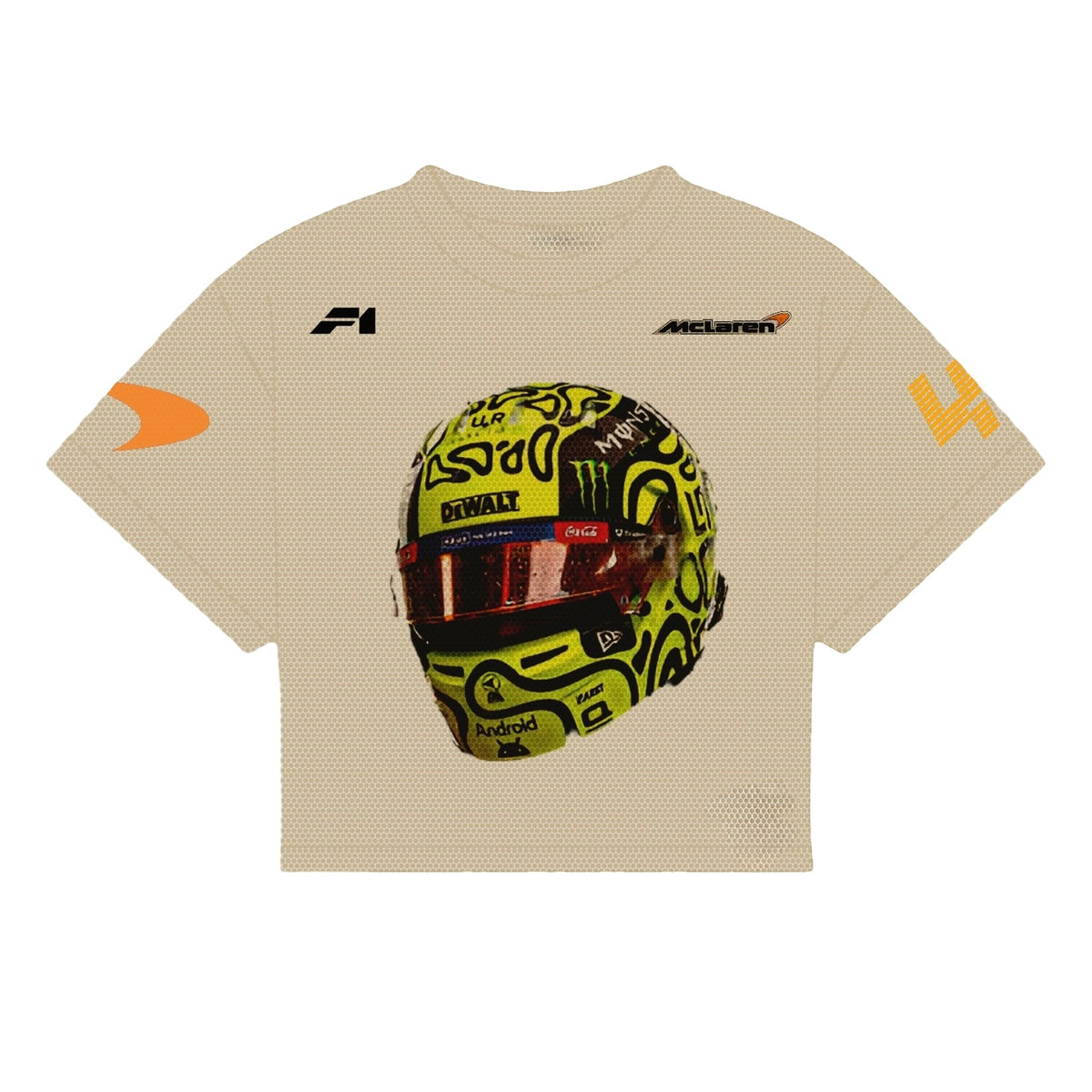 NORRIS HELMET MONSTER ENERGY SHIRT | CREAM