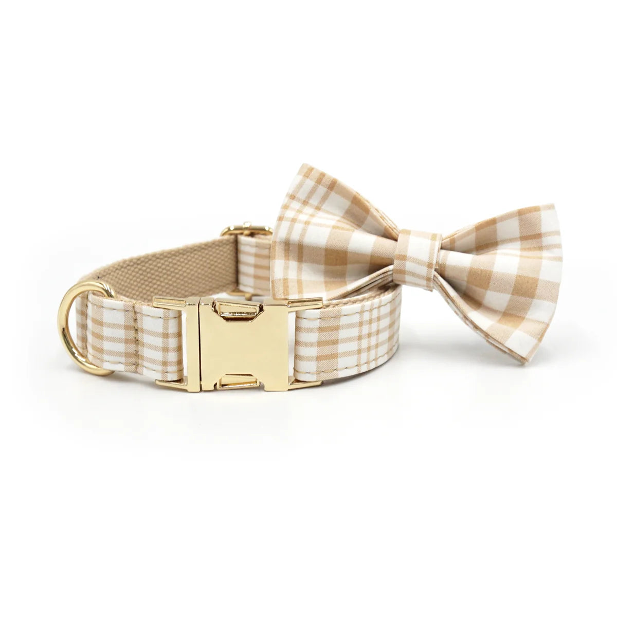 Doggo Collar & Leash Set | Cream