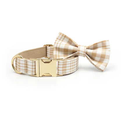 Doggo Collar & Leash Set | Cream