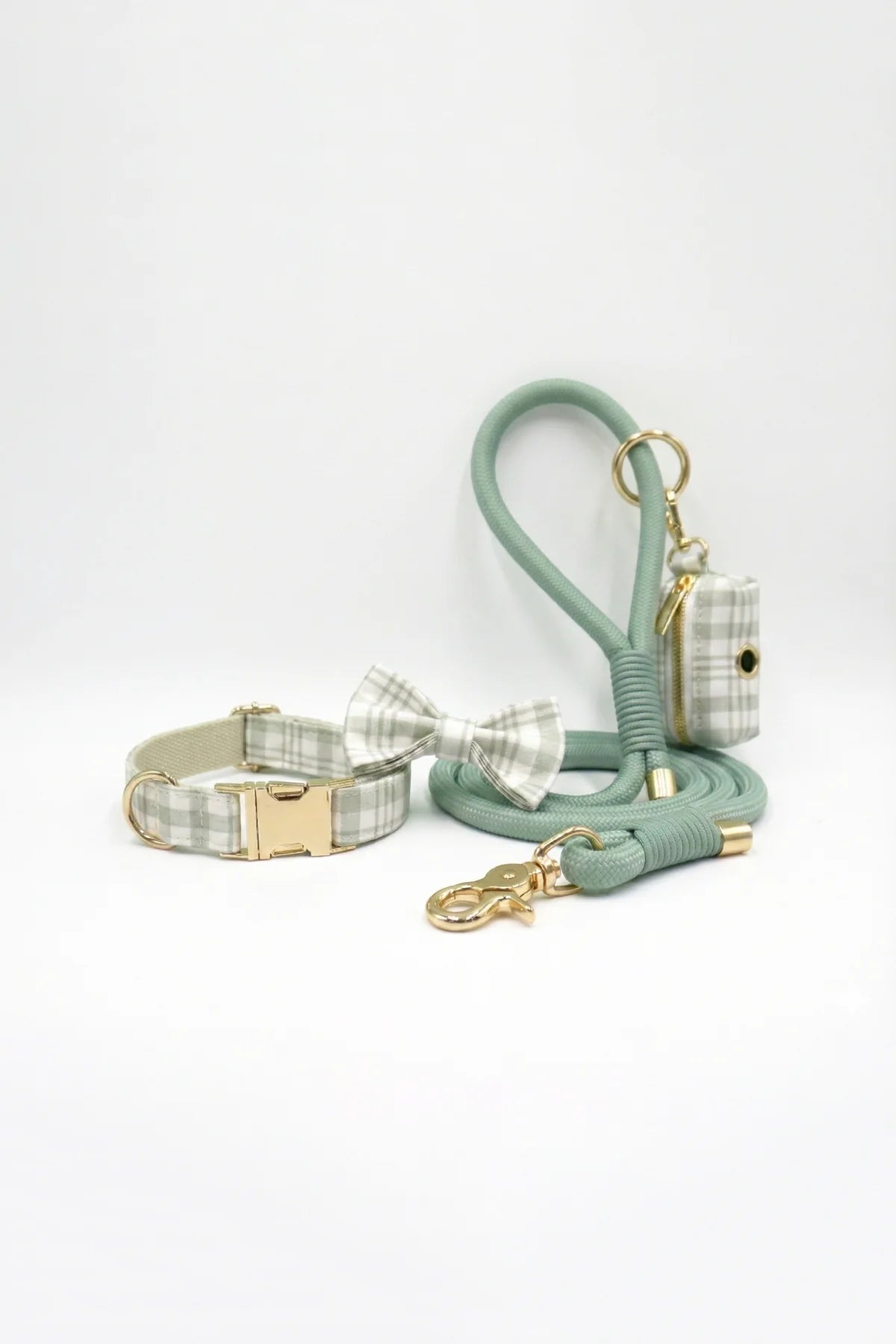 Doggo Collar & Leash Set | Green