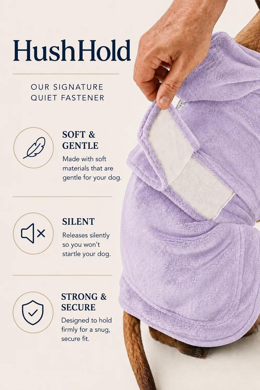 Doggo Robe Matching Set | Lavender