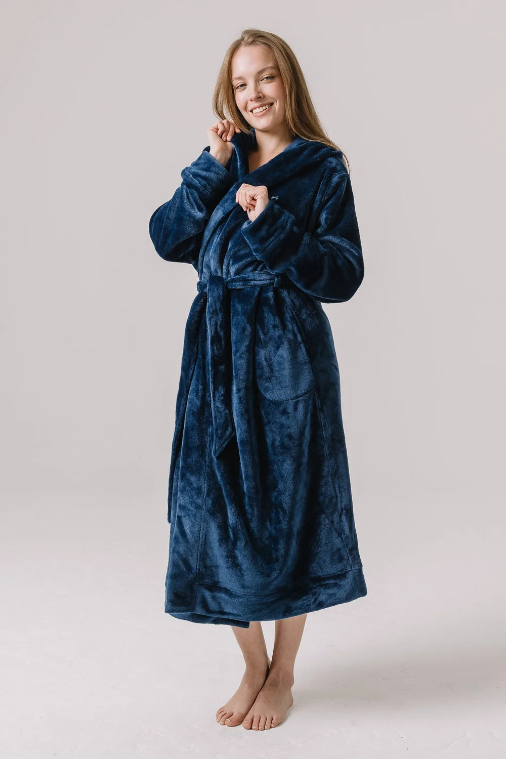 Doggo Robe Matching Set | Navy