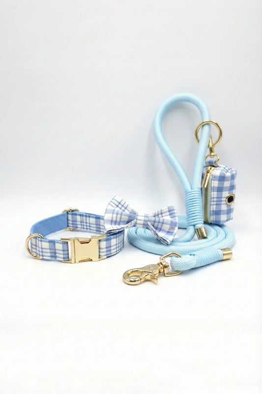 Doggo Collar & Leash Set | Blue